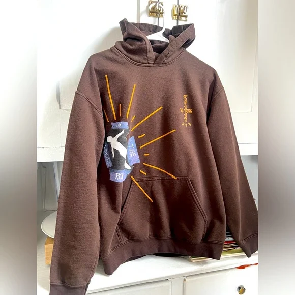 Brown Felpe Travis Scott Scott Astroworld Hoodie Brown Hoodie Travis Scott  Pullover Buy Cactus Jack By